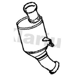 Catalytic Converter KLARIUS 325163 OE Ref 7E0254201KX