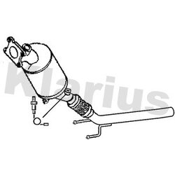 Catalytic Converter KLARIUS 325235 OE Ref 2Q0254501RX