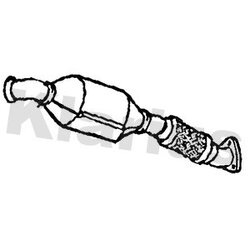 Catalytic Converter KLARIUS 325257 OE Ref 36010043