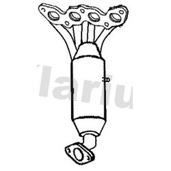 Catalytic Converter KLARIUS 325276 OE Ref 2505136410