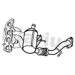 Catalytic Converter KLARIUS 325283