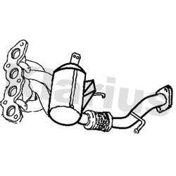 Catalytic Converter KLARIUS 325293