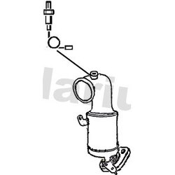 Catalytic Converter KLARIUS 325296 OE Ref 12679189