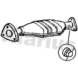 Catalytic Converter KLARIUS 370562 OE Ref 18160PDAG00