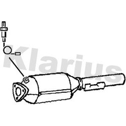 Catalytic Converter KLARIUS 370670 OE Ref 7M0131701BX