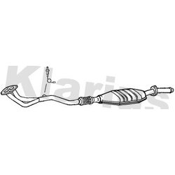 Catalytic Converter KLARIUS 380046 OE Ref 18301728178
