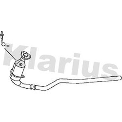 Catalytic Converter KLARIUS 380085 OE Ref 9201270
