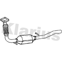 Diesel Particulate Filter (dpf) KLARIUS 390174 OE Ref 1680343