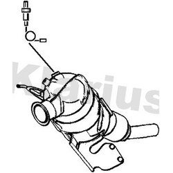 Diesel Particulate Filter (dpf) KLARIUS 390220 OE Ref 18307812283