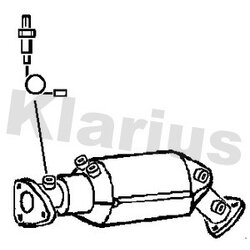 Diesel Particulate Filter (dpf) KLARIUS 390227 OE Ref 8K0254750NX