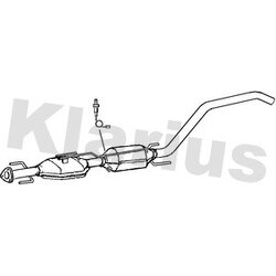 Diesel Particulate Filter (dpf) KLARIUS 390250 OE Ref 855522