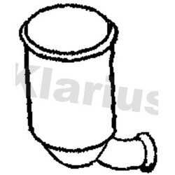 Diesel Particulate Filter (dpf) KLARIUS 390283 OE Ref 173842