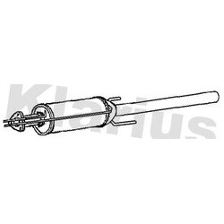 Diesel Particulate Filter (dpf) KLARIUS 390353 OE Ref 12755787