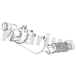 Diesel Particulate Filter (dpf) KLARIUS 390359