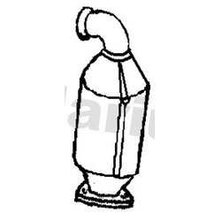 Diesel Particulate Filter (dpf) KLARIUS 390419 OE Ref 55562315