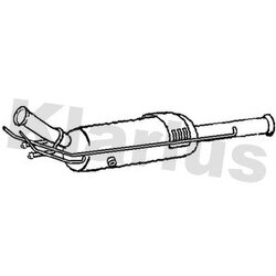 Diesel Particulate Filter (dpf) KLARIUS 390432 OE Ref 200101984R