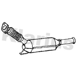 Diesel Particulate Filter (dpf) KLARIUS 390434 OE Ref 200101773R