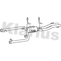 Diesel Particulate Filter (dpf) KLARIUS 390454 OE Ref C2Z4809