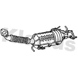 Diesel Particulate Filter (dpf) KLARIUS 390458 OE Ref 208D2BH40A