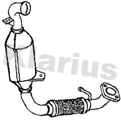 Diesel Particulate Filter (dpf) KLARIUS 390473 OE Ref 1539907