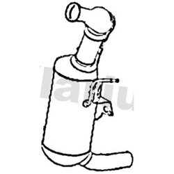 Diesel Particulate Filter (dpf) KLARIUS 390503 OE Ref 55562912