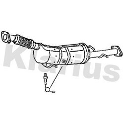 Diesel Particulate Filter (dpf) KLARIUS 390512 OE Ref 200101KBOA