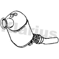 Diesel Particulate Filter (dpf) KLARIUS 390528 OE Ref 18308515604
