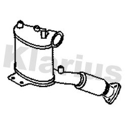 Diesel Particulate Filter (dpf) KLARIUS 390547 OE Ref 7N0253053CX