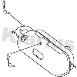 Diesel Particulate Filter (dpf) KLARIUS 390563 OE Ref 4514901081