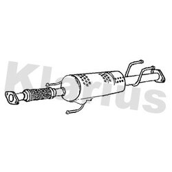 Diesel Particulate Filter (dpf) KLARIUS 390578 OE Ref 208D2BD91D