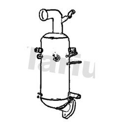 Diesel Particulate Filter (dpf) KLARIUS 390581 OE Ref 51853862