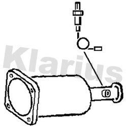 Diesel Particulate Filter (dpf) KLARIUS 390689 OE Ref 174034