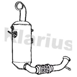 Diesel Particulate Filter (dpf) KLARIUS 390926 OE Ref 2272302