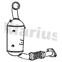 Diesel Particulate Filter (dpf) KLARIUS 390987 OE Ref 1846161