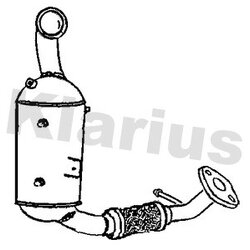 Diesel Particulate Filter (dpf) KLARIUS 390989 OE Ref 1346780