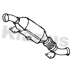 Diesel Particulate Filter (dpf) KLARIUS 390996 OE Ref 2E0254700JX