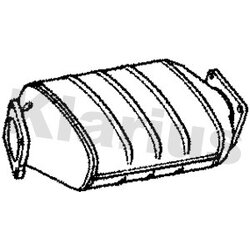 Diesel Particulate Filter (dpf) KLARIUS 399026 OE Ref 18303423936