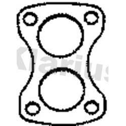 Exhaust Pipe Gasket KLARIUS 410466 OE Ref WCM10009