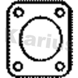 Exhaust Pipe Gasket KLARIUS 410474 OE Ref 94324194