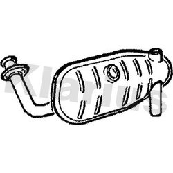 Exhaust Pipe Gasket KLARIUS 410478 OE Ref 6001021335