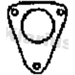 Exhaust Pipe Gasket KLARIUS 410581 OE Ref KK80140450