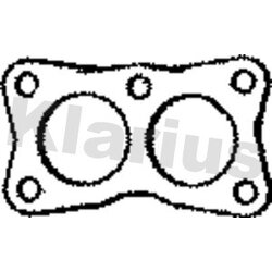 Exhaust Pipe Gasket KLARIUS 410590 OE Ref 170923