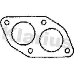Exhaust Pipe Gasket KLARIUS 410678 OE Ref 46772217