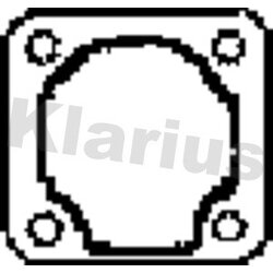 Exhaust Pipe Gasket KLARIUS 410680 OE Ref 1116663