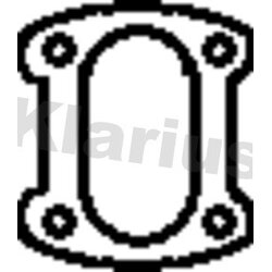 Exhaust Pipe Gasket KLARIUS 410720 OE Ref 8200366590