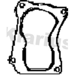 Exhaust Pipe Gasket KLARIUS 410801