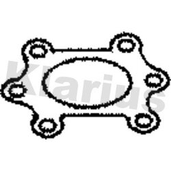Exhaust Pipe Gasket KLARIUS 410834 OE Ref 18115RNA004