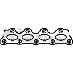 Exhaust Pipe Gasket KLARIUS 410864 OE Ref 285212B001