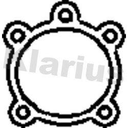 Exhaust Pipe Gasket KLARIUS 410922 OE Ref 2853538150