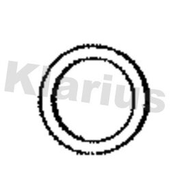 Exhaust Pipe Gasket KLARIUS 411137 OE Ref 1K0253115AE